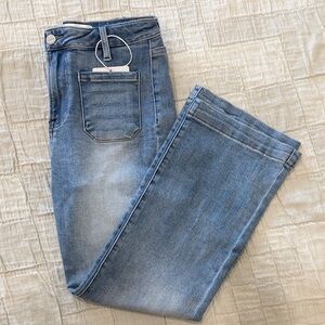 Risen: Classic Blue Denim Jeans
